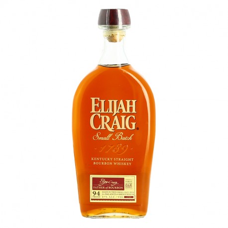 ELIJAH CRAIG Kentucky Straight Bourbon Whiskey 12 ans Heaven Hill