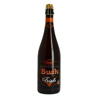 achat de bière BUSH TRIPLE Bière Belge AMBREE