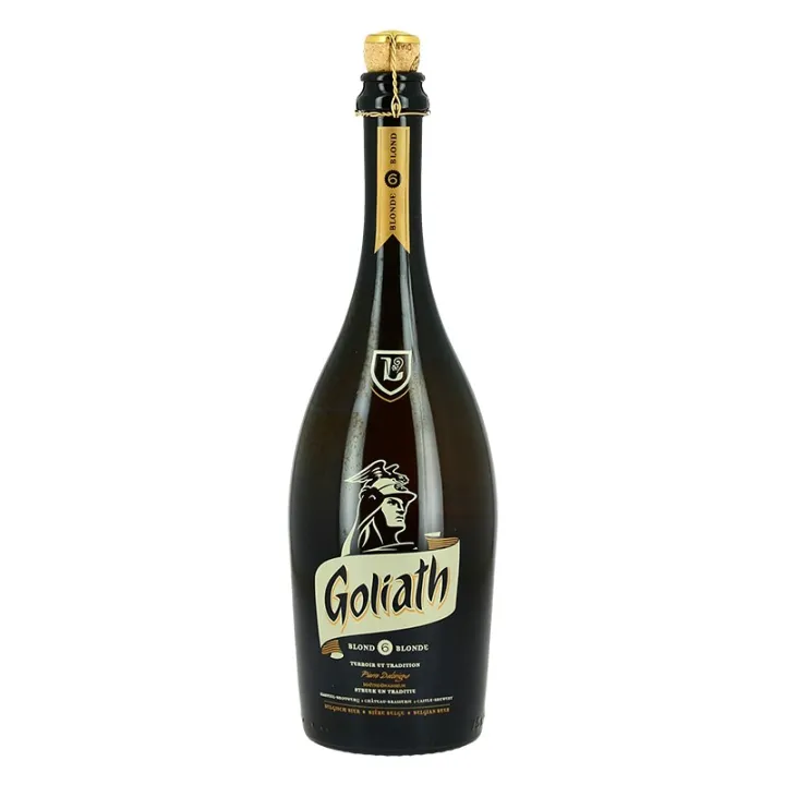 Bière Blonde Belge GOLIATH 75 cl
