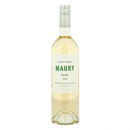 Maury blanc parce frère Vin Blanc Doux Naturel du Roussillon