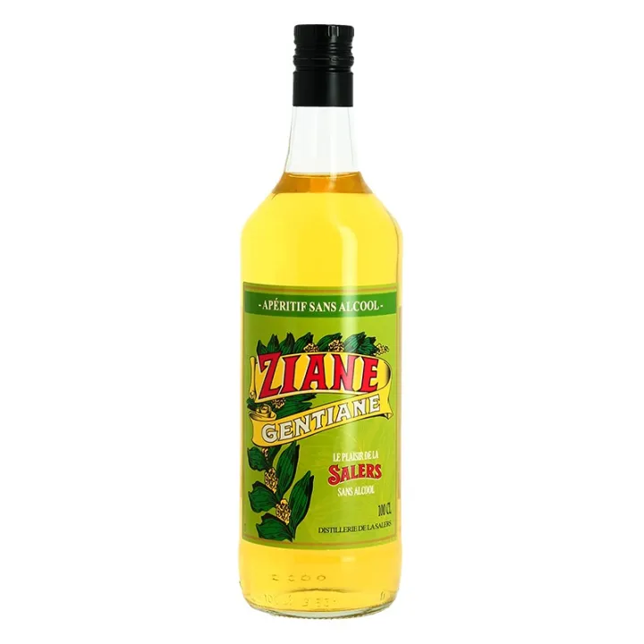 ZIANE GENTIANE sans Alcool par le fabricant de la gentiane de Salers