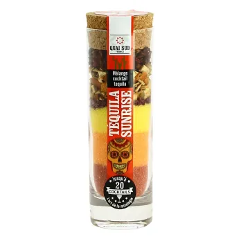 mélange cocktail tequila sunrise quai sud