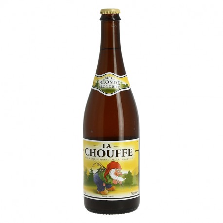 La CHOUFFE Bière Belge Blonde 75cl