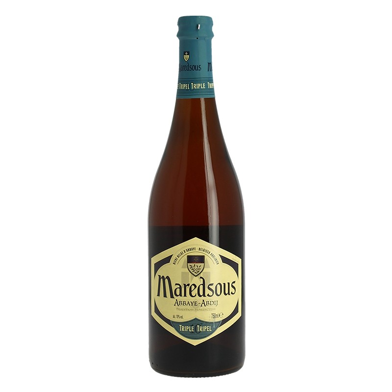 Bière Belge d'abbaye Triple Maredsous de tradition bénédictine