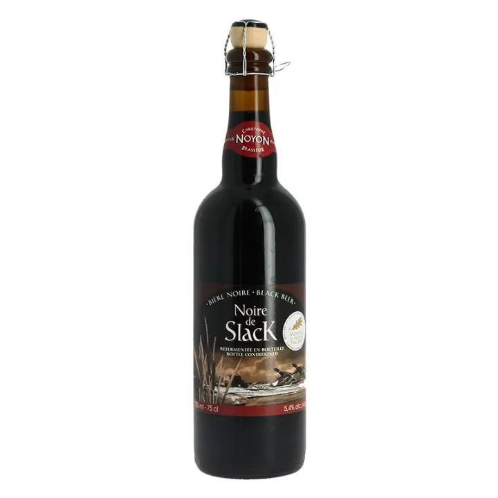 Bière régionale Noire de Slack 75 cl