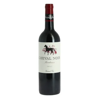CHEVAL NOIR BORDEAUX Rouge 75 cl