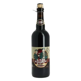 D-DAY Bière NOIRE 75 cl
