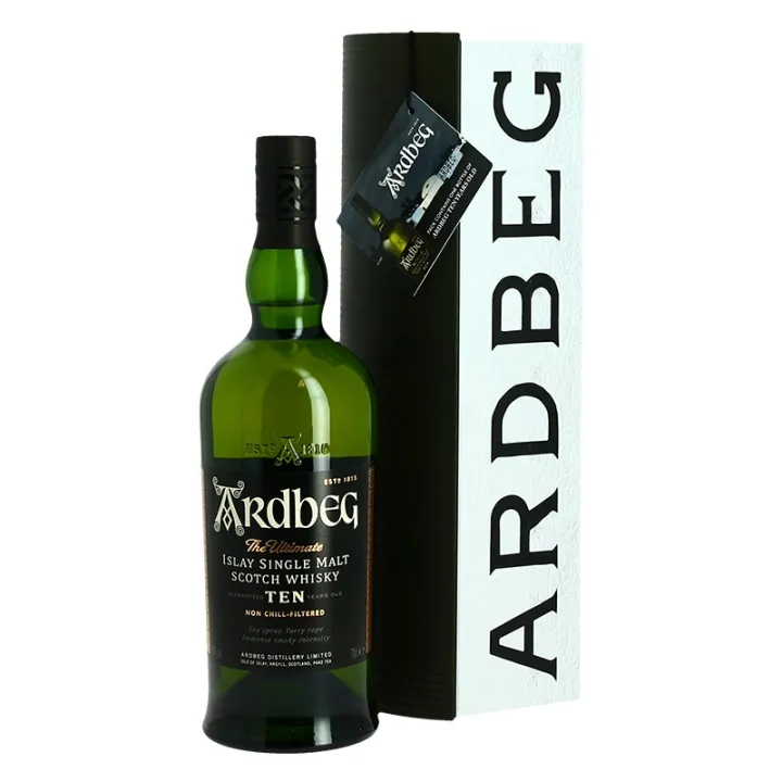 achat Whisky Ardbeg 10 ans Islay single malt 70 cl