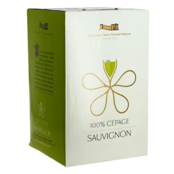 CELLIER des CHARTREUX SAUVIGNON BIB 5 Litres