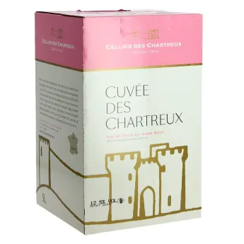 CELLIER des CHARTREUX Rosé BIB 5 Litres IGP Gard