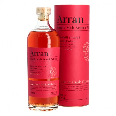 Whisky ARRAN Finition en Fût de vin AMARONE 70 cl