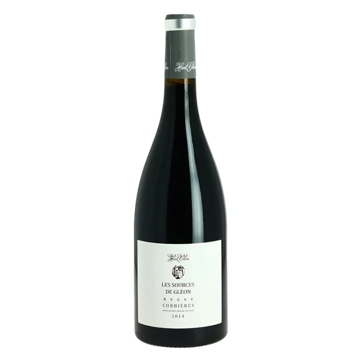 achat vin rouge Les Sources de Haut GLEON Corbières Rouge 75cl