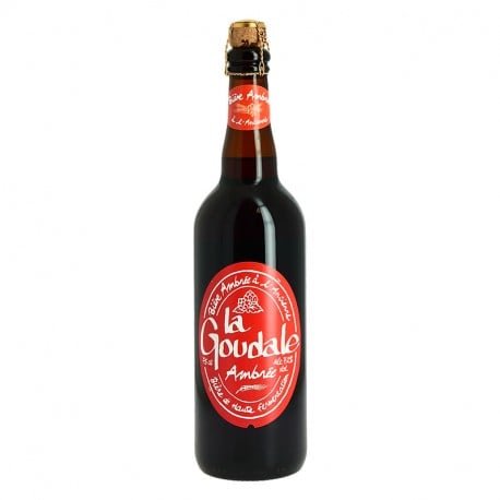La GOUDALE Bière Ambrée75 cl
