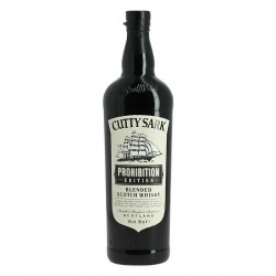 CUTTY SARK PROHIBITION Blended Scotch Whisky 70 cl
