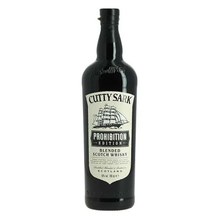 CUTTY SARK PROHIBITION Blended Scotch Whisky 70 cl