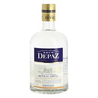 Rhum DEPAZ Rhum Blanc de Martinique Agricole Cuvée de la MONTAGNE