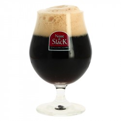 Verre à Bière Noire de Slack 33 cl