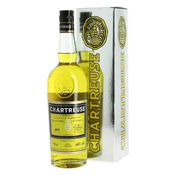 achat de Chartreuse Jaune  par les Pères Chartreux liqueur à base de Plantes 70 cl