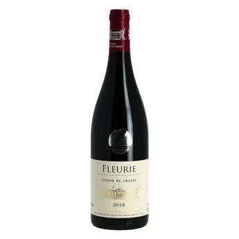 vin Fleurie Coeur de Granit par le Château de Chénas