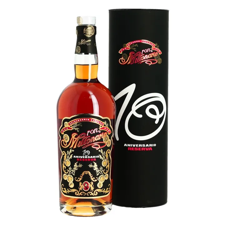 Rhum MILLONARIO 10ème  Anniversaire Rhum Ambré du Pérou