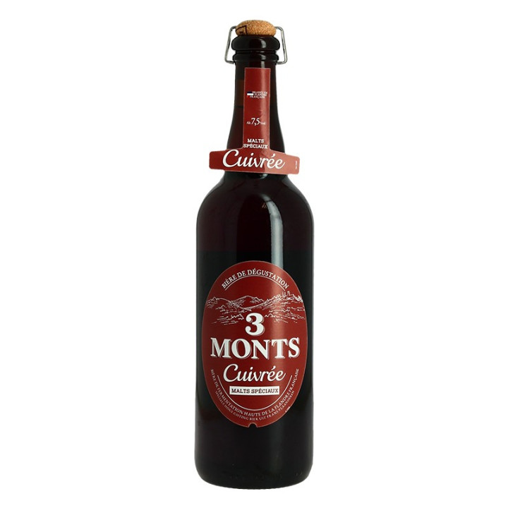 achat Bière Ambré Trois Monts Cuivré 75 cl