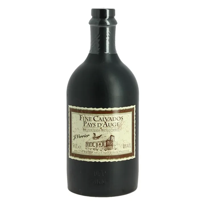 Fine Calvados Pays d'Auge Cruchon Grés Verrier 50cl