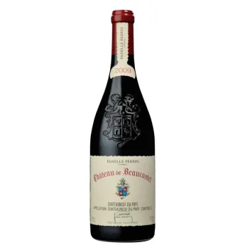 CHATEAUNEUF DU PAPE CHATEAU DE BEAUCASTEL rouge FAMILLE PERRIN