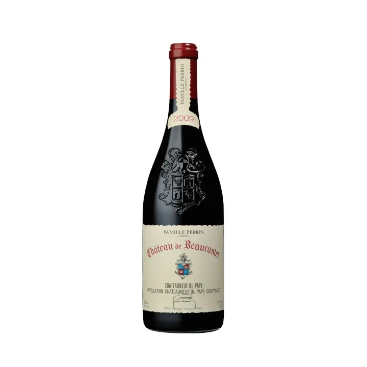 CHATEAUNEUF DU PAPE CHATEAU DE BEAUCASTEL rouge FAMILLE PERRIN