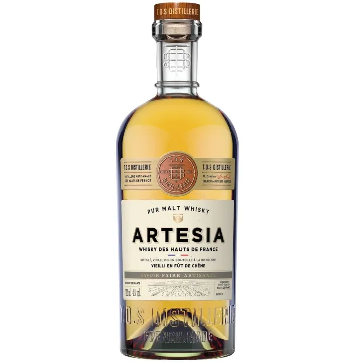 Whisky ARTESIA Whisky Pur Malt des Hauts de France 70 cl