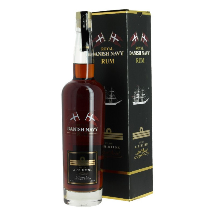 RUM A H Riise ROYAL DANISH NAVY 70 cl