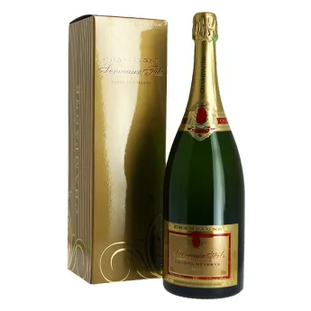 Champagne Serveaux Brut Magnum de Champagne Carte d'OR 1.5L