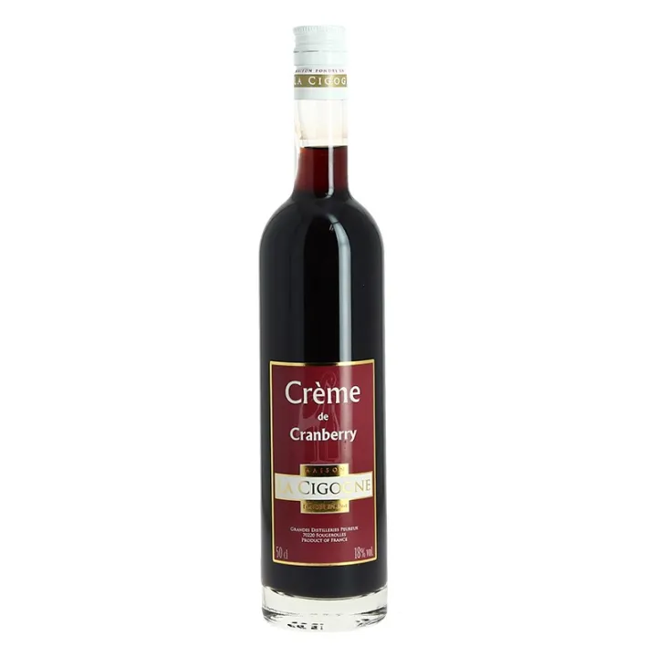Crème de CRANBERRY la CIGOGNE 50 cl