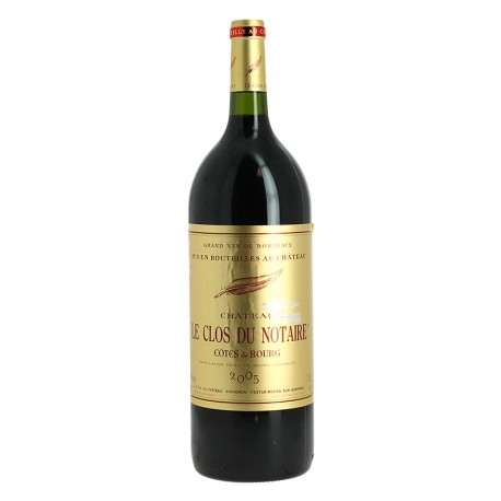 CLOS du NOTAIRE Côtes de Bourg Magnum de vin rouge de Bordeaux