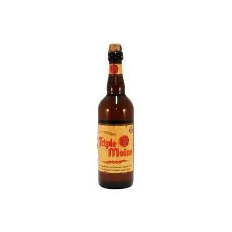 Bière belge blonde Triple Moine 75cl