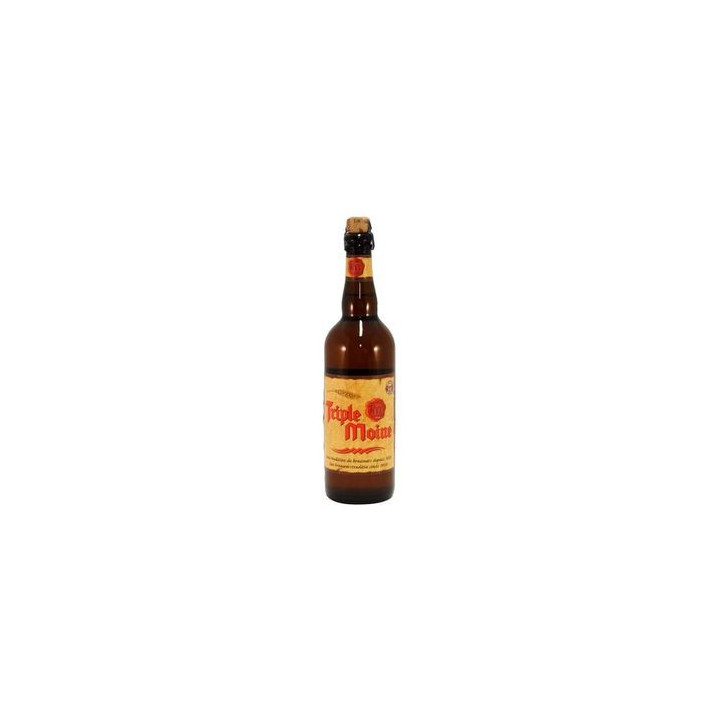 achat Bière belge blonde Triple Moine 75cl