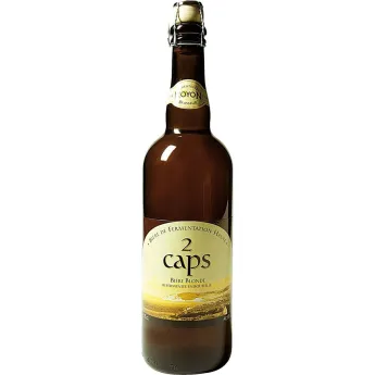 Bière des 2 caps Blonde 75 cl biere 2 caps