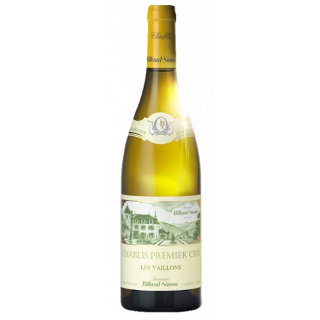BILLAUD SIMON Chablis 1er Cru Les Vaillons 2020 Vin Blanc de Bourgogne