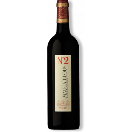 N°2 de Maucaillou Second Vin Moulis en Médoc Vin rouge de Bordeaux
