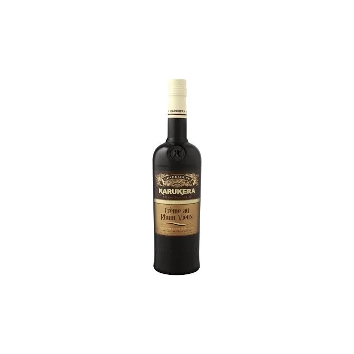 achat de rhum Karukera Crème au rhum Vieux rhum de Guadeloupe