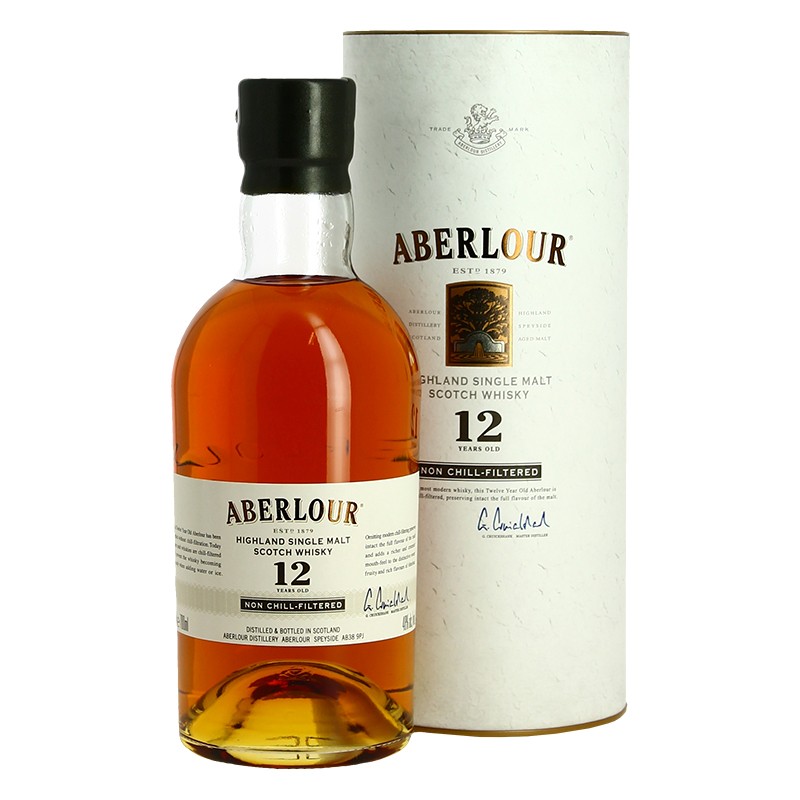 Coffret 2 verres Aberlour 12 Ans Non-Chill Filtered - Achat de Whisky  Ecossais