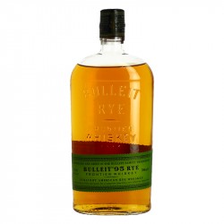 Bulleit Rye 95 % de seigle Bourbon Whiskey du Kentucky Etiquette Verte