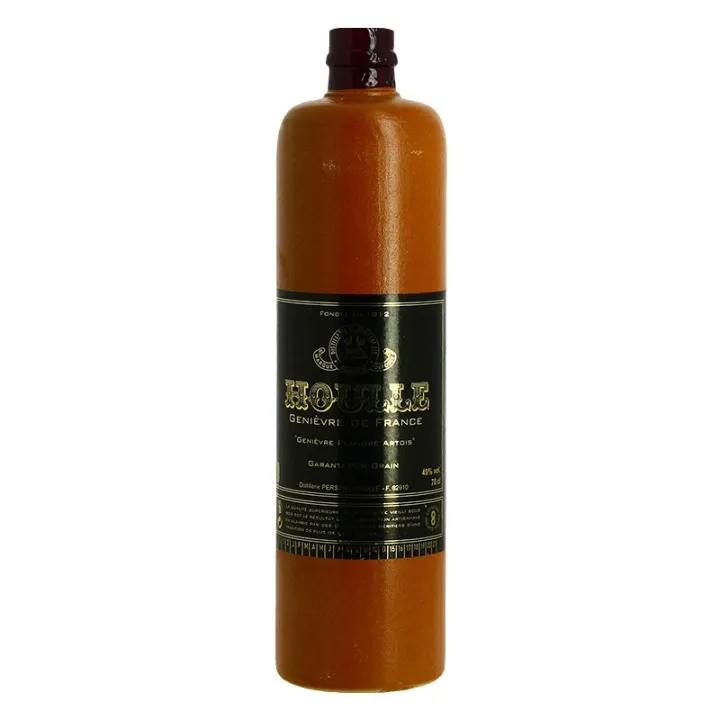 Genièvre de Houlle Cruchon Carte Noire 70cl - Calais Vins