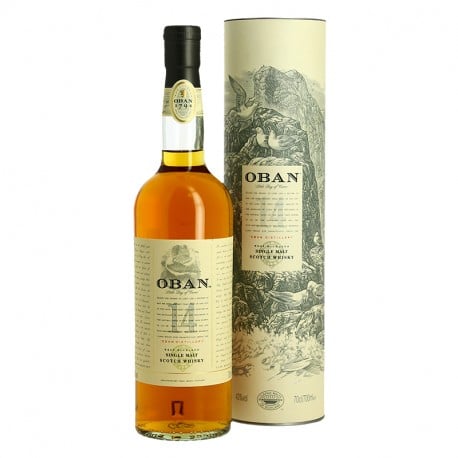Oban 14 ans Classic Highlands Whisky 70 cl