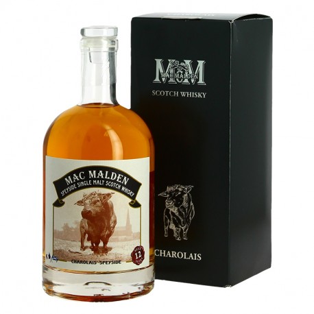 Mac MALDEN CHAROLAIS Whisky SPEYSIDE 12 ans 50 cl
