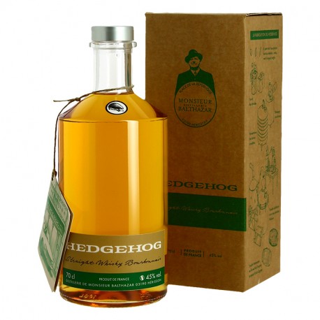 HEDGEHOG Straight Whisky BOURBONNAIS  70 cl Blend Whisky FRANCAIS
