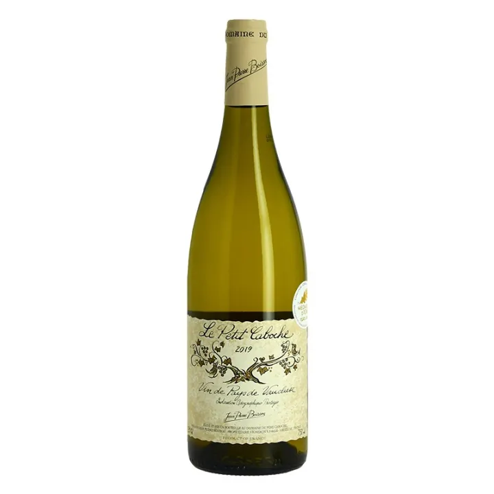 achat de vin LE PETIT CABOCHE BLANC Vin de Pays du Vaucluse 75CL