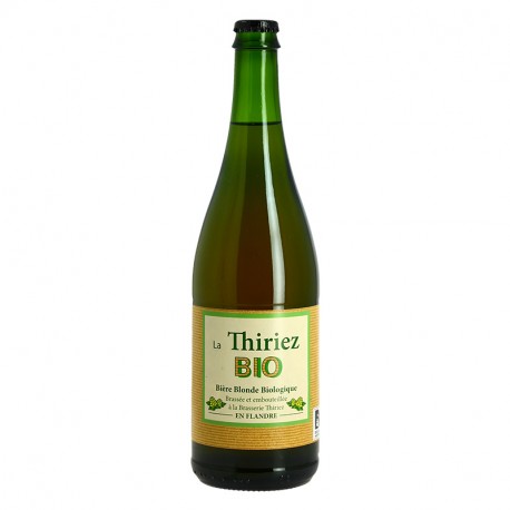 Brasserie THIRIEZ Bière Blonde BIO des Flandres  75 cl