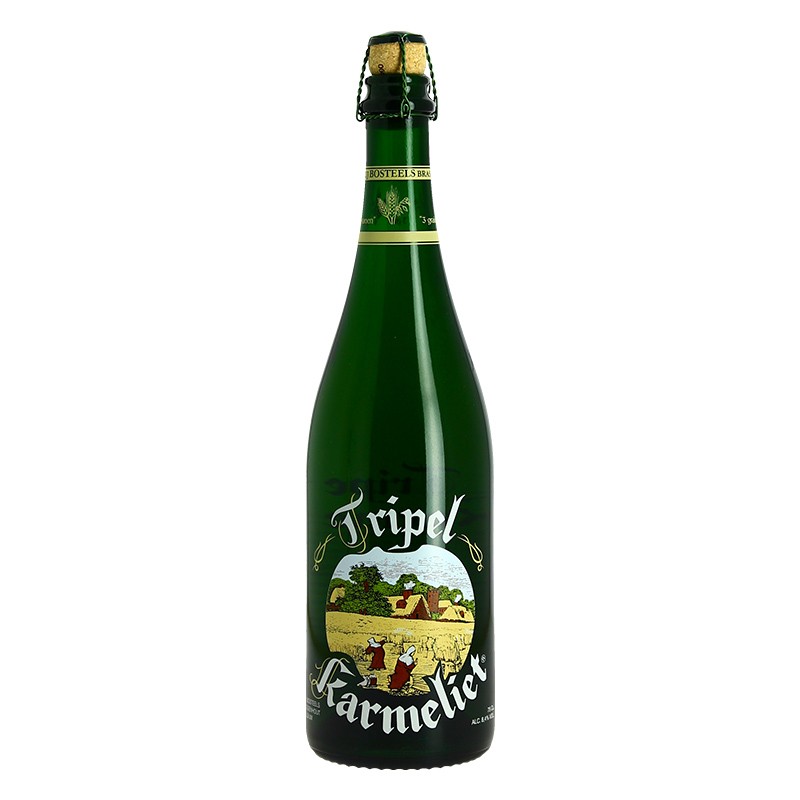 Coffret Tripel Karmeliet une bière belge plus 2 verres a petit prix