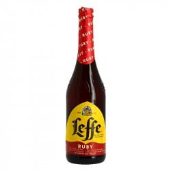 Bière belge rouge d'abbaye Leffe Ruby 75 cl