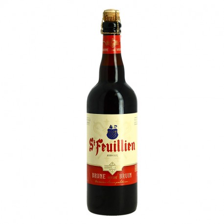 ST FEUILLIEN Bière Belge Brune d'Abbaye 75cl